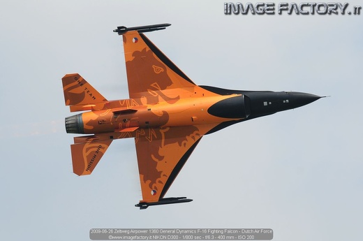 2009-06-26 Zeltweg Airpower 1360 General Dynamics F-16 Fighting Falcon - Dutch Air Force